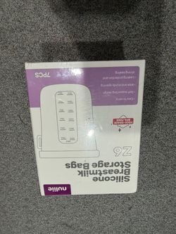 Nuliie Silicone Breastmilk Storage Bags 7-Pack