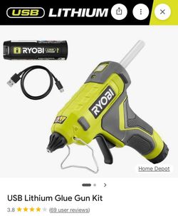 Ryobi cordless glue gun