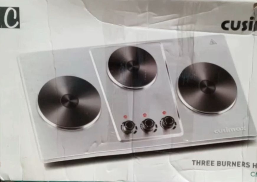 Cuisine Art 3 Eye Electric Burner