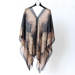 Women cover Up- scarf cape New S/M New