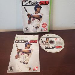 Major League Baseball 2K8 - Xbox 360  MLB 2008 video game