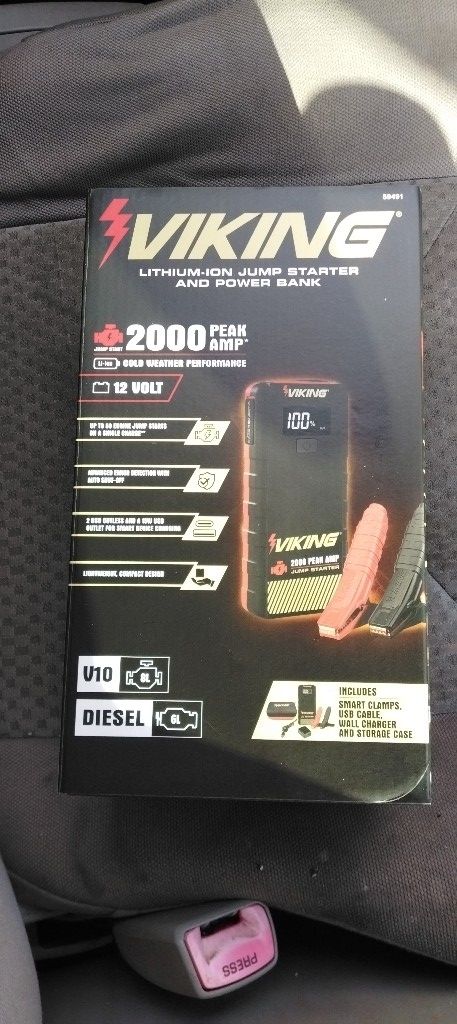 Viking Jump Starter And Power Bank