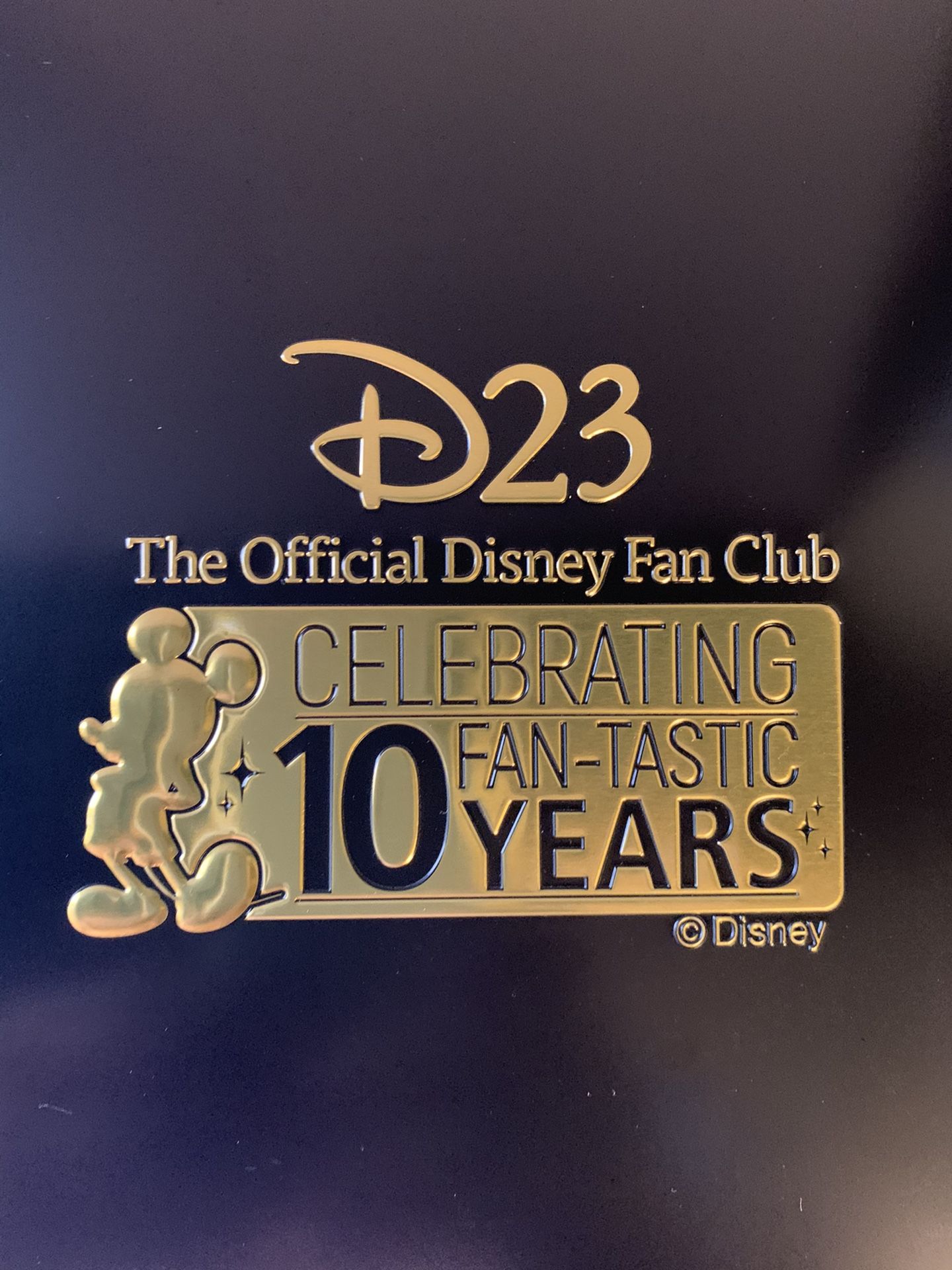 Disney D23 2019 Fan Club 10 Pins