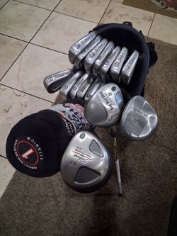 Mens Right Handed Golf Set w/Bag