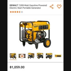 DeWalt 7,000 Watt Generator
