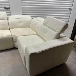 Italian Leather Couch Sectional from Z Galleria - $2,998 (west palm beach)