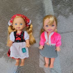 Barbie Kelly Mattel Doll Set