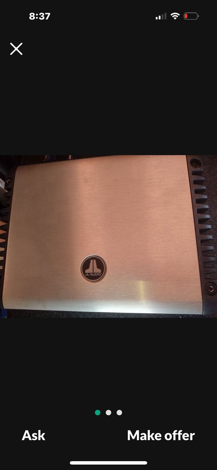 JL Audio HD 600/4 Amp