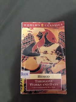Hesiod Theogony Works And Days
