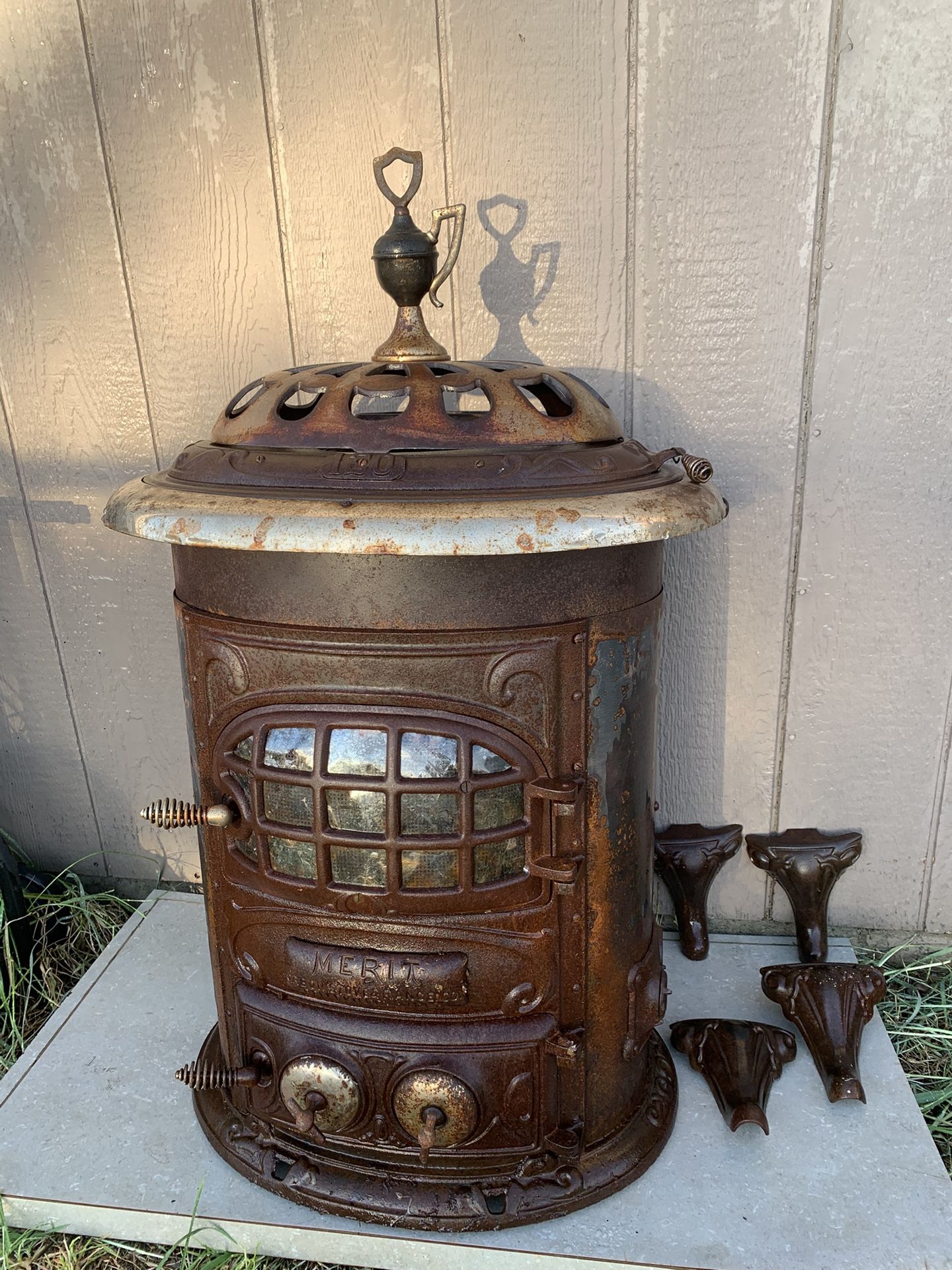 Antique vintage Fireplace Stove
