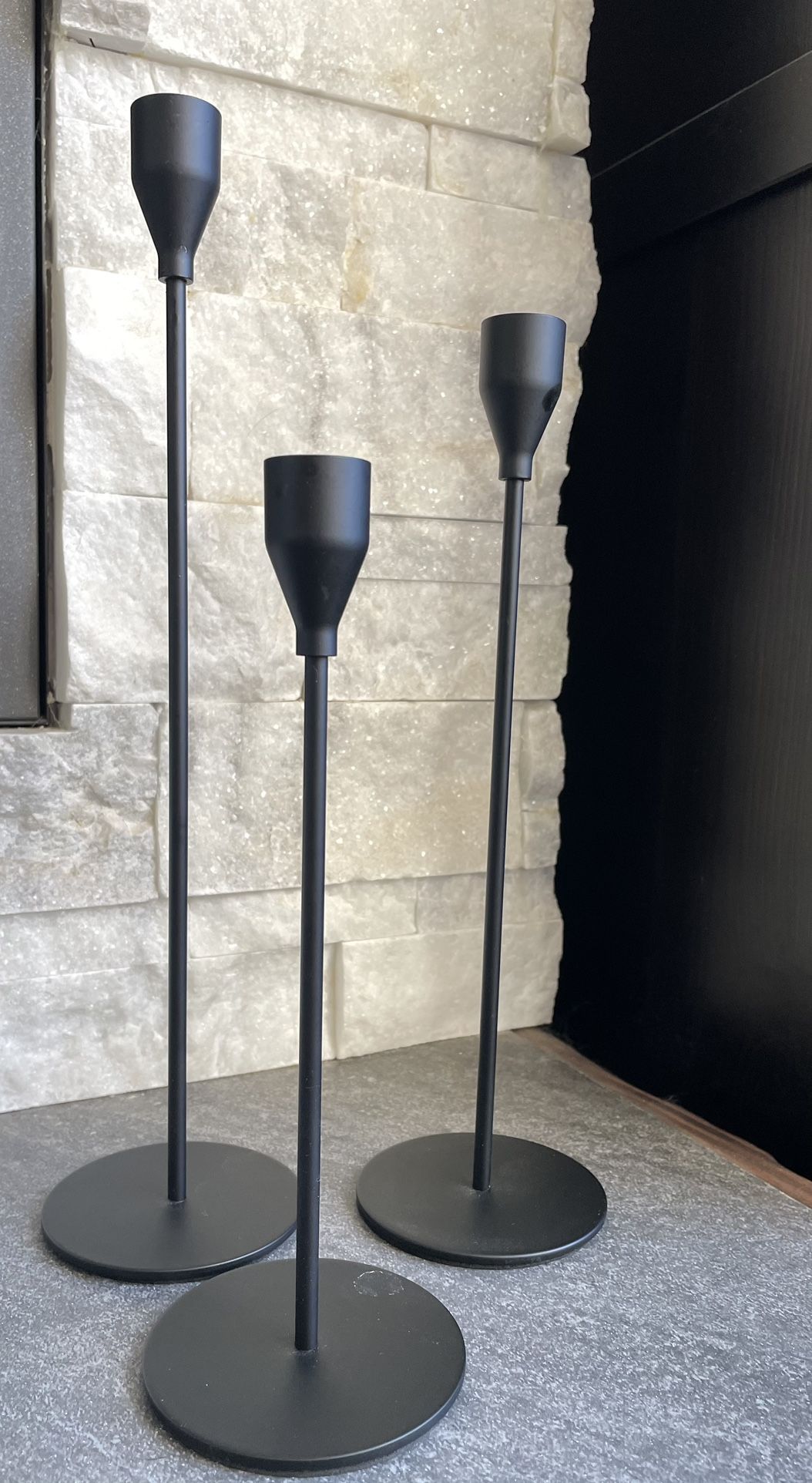 Set Of 3 Candle Holders