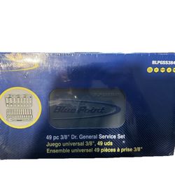 Blue-Point 49 pc 3/8" Drive SAE & Metric General Service Socket BLPGSS3849