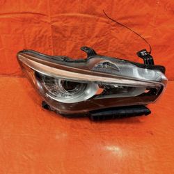14-17 INFINITI Q50 - ADAPTIVE - AFS - PASSENGER RIGHT HEADLIGHT HEAD LIGHT LAMP
