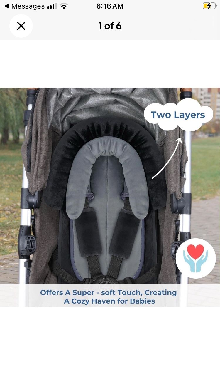 New Babybody Support & Strap Covers Set for Newborn Infant Toddler- Extra