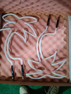 Custom palm trees neon lighting