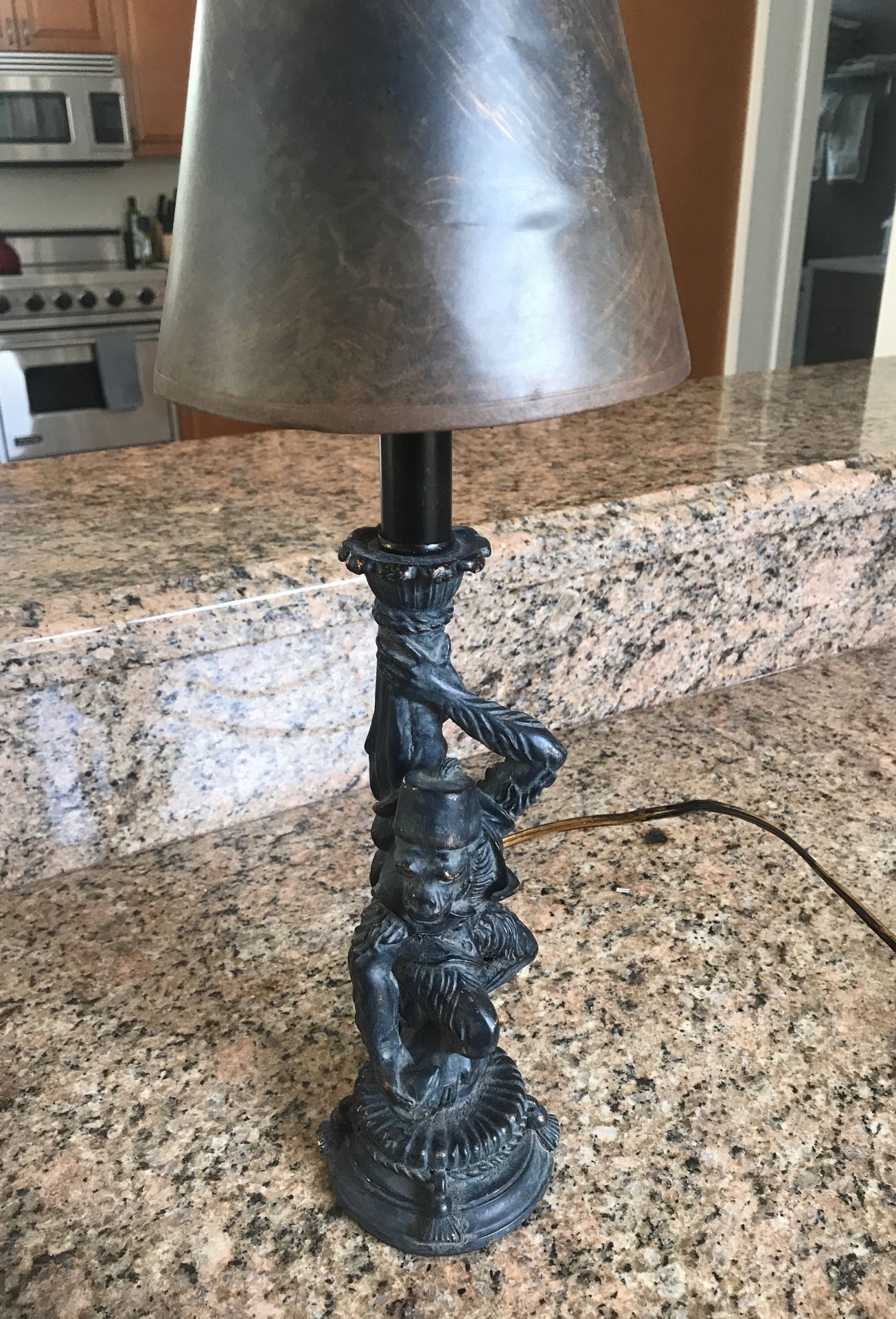 Monkey Lamp accent size 19” tall