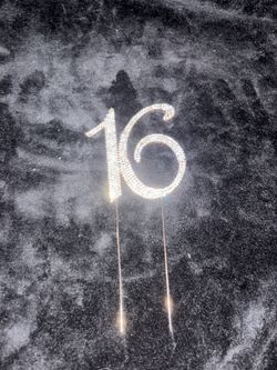 16 Birthday Cake Topper