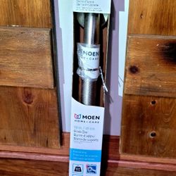 Moen 18" Bathroom Grab Bar Stainless Steel Peened Wall Mount