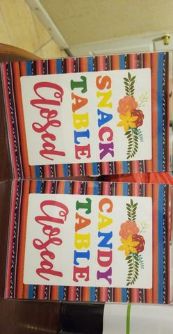 Party supplies (any theme okay)
