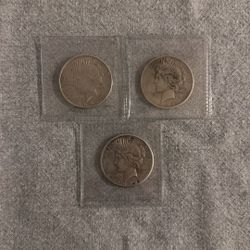 Peace Silver Dollars