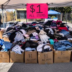 HUGE $1 YARD SALE — THIS WEEKEND! 🔥