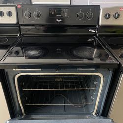 Stove Whirlpool Glass Top 