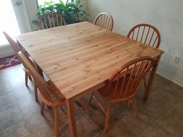 2 Ikea Ingo Dining Tables 6 Chairs For In Cedar Park Tx Offerup 2 Ikea Ingo Dining Tables 6 Chairs
