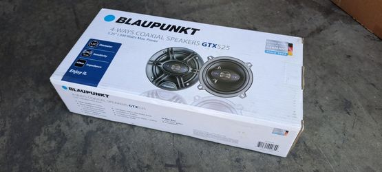 Blaupunkt GTX525 5.25" 4-Way Coaxial Car Speakers 300W MAX