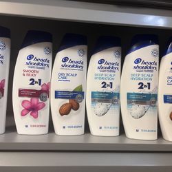 Head Shoulders  Shampoo 6 Bottles For $20