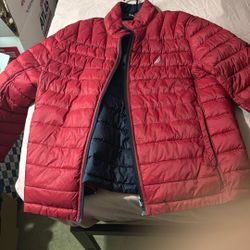 Nautica Quilted Puffer Mens Jacket