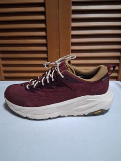 NEW Hoka Kaha Low GTX Varsity Burgundy/ Alabaster Men's Sneaker * Size: 11