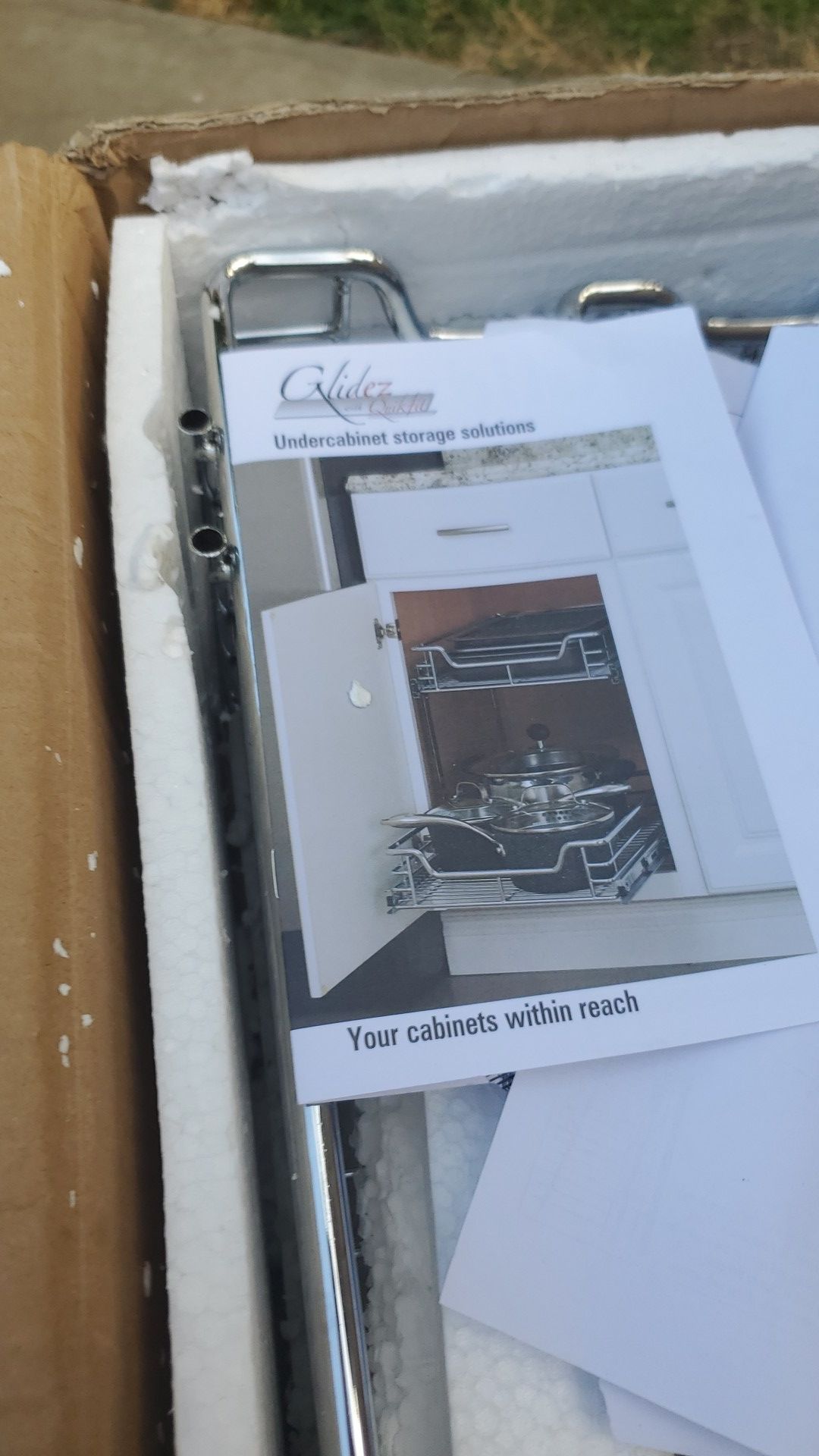 Under cabinet storage