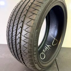 V799  235 40 18 95W  Green Max Optimum UHP  One Used Tire 90% Life 