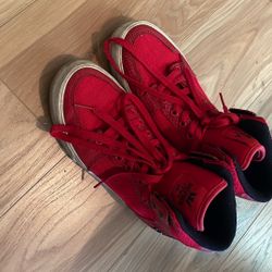 Red Supra shoes Men’s Size 7 