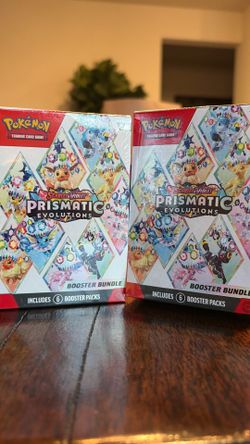 Pokemon Prismatic Evolutions Booster Bundle