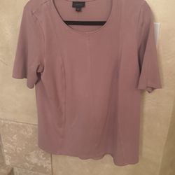 J Jill Dusty Rose Colored Shirt- Medium