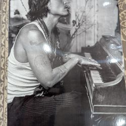 Johnny Depp Old Stock poster measuring 23 1/4  x 34 1/4  inches