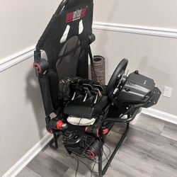 Full Racing Simulator Setup – Logitech G920 + Shifter + Next Level Racing Seat – $800 