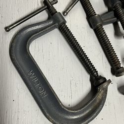 Wilton 406C-Clamp-6600 Lbs Clamping Force. 30.00 Each Or 4-100.00