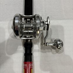 Accurate Boss Magnum 655 on New Star Ariel 7’0” 15-30lb Rod
