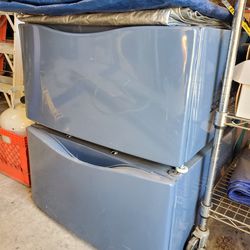 Blue  Washer / Dryer Stand - OBO