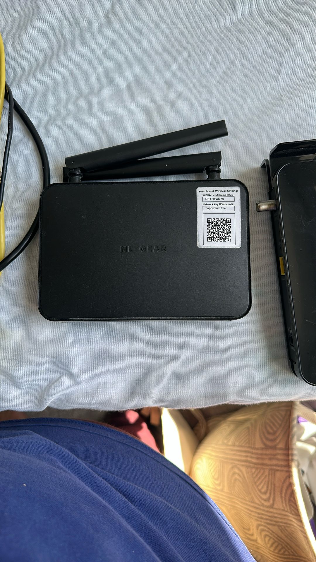 2 Netgear Router And Modem