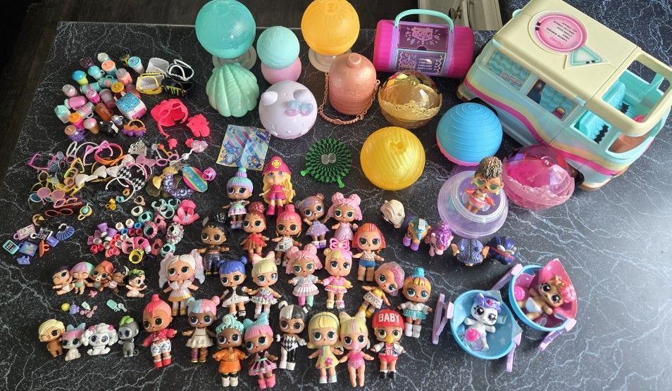 L.O.L. Surprise Dolls, Van, And Accessories