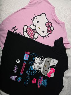 Hello kitty shirts size small for women