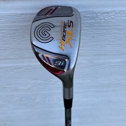 Cleveland Hi Bore XL S hybrid 3 iron Graphite Shaft A-Flex