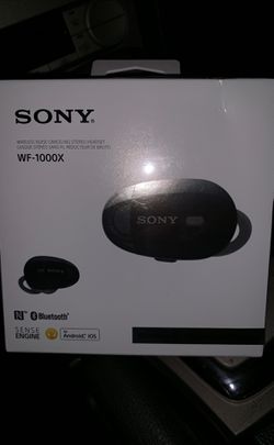 Sony Bluetooth headset