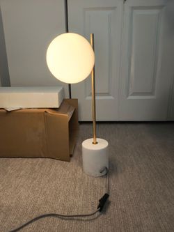 West Elm Sphere Stem Table Lamp