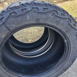 2 Tires 33 By 12.50 By 20