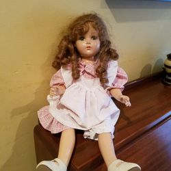 20” Antique Porcelain Doll