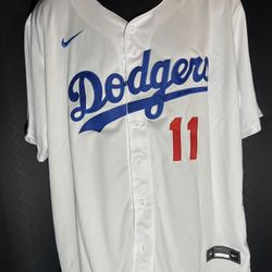 Men Nike Los Angeles Dodger White Jersey Roki Sasaki #11